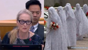 Meryl Streep ante la ONU: «Una ardilla tiene más derechos que una niña en Afganistán»