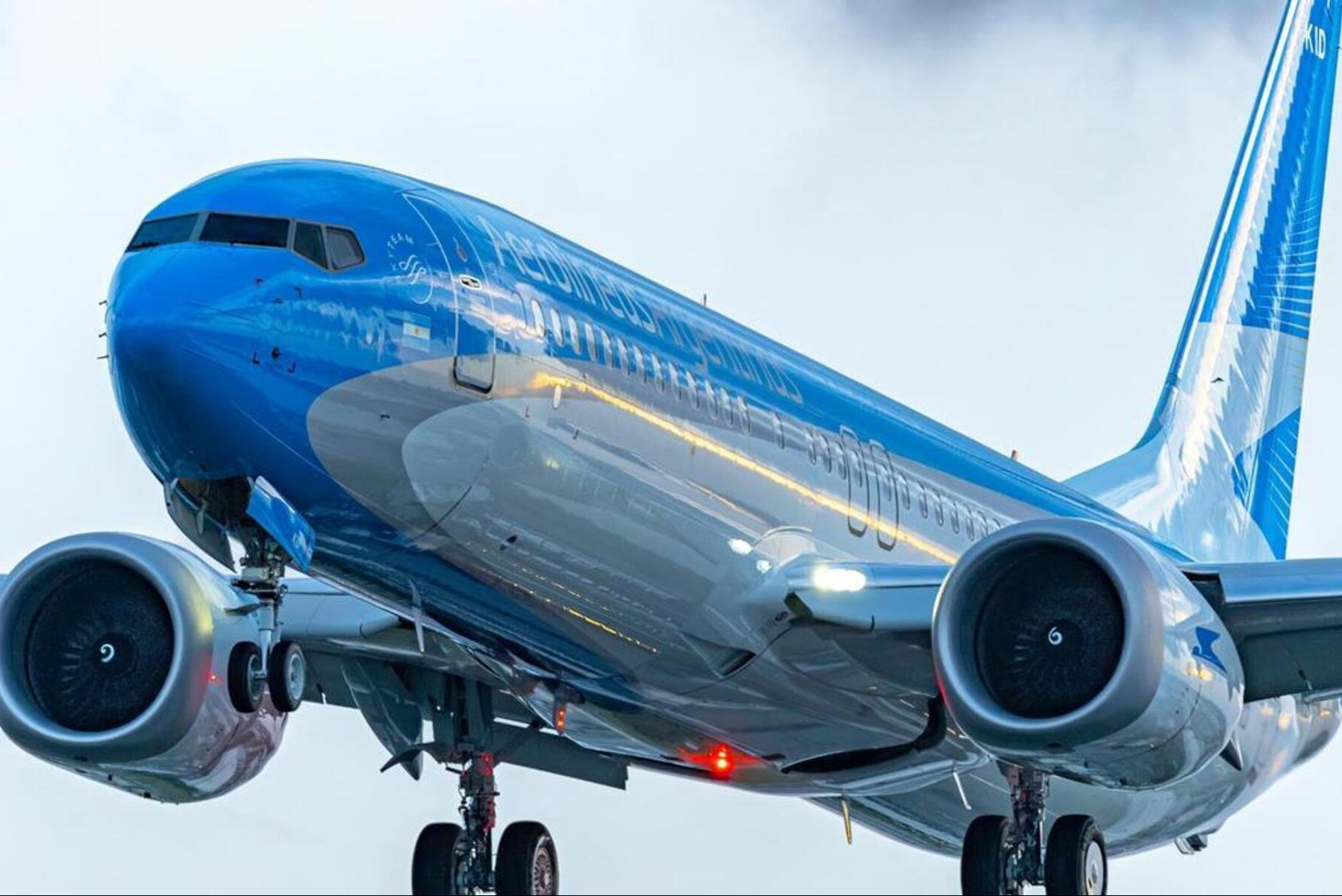 Aerolíneas Argentinas.