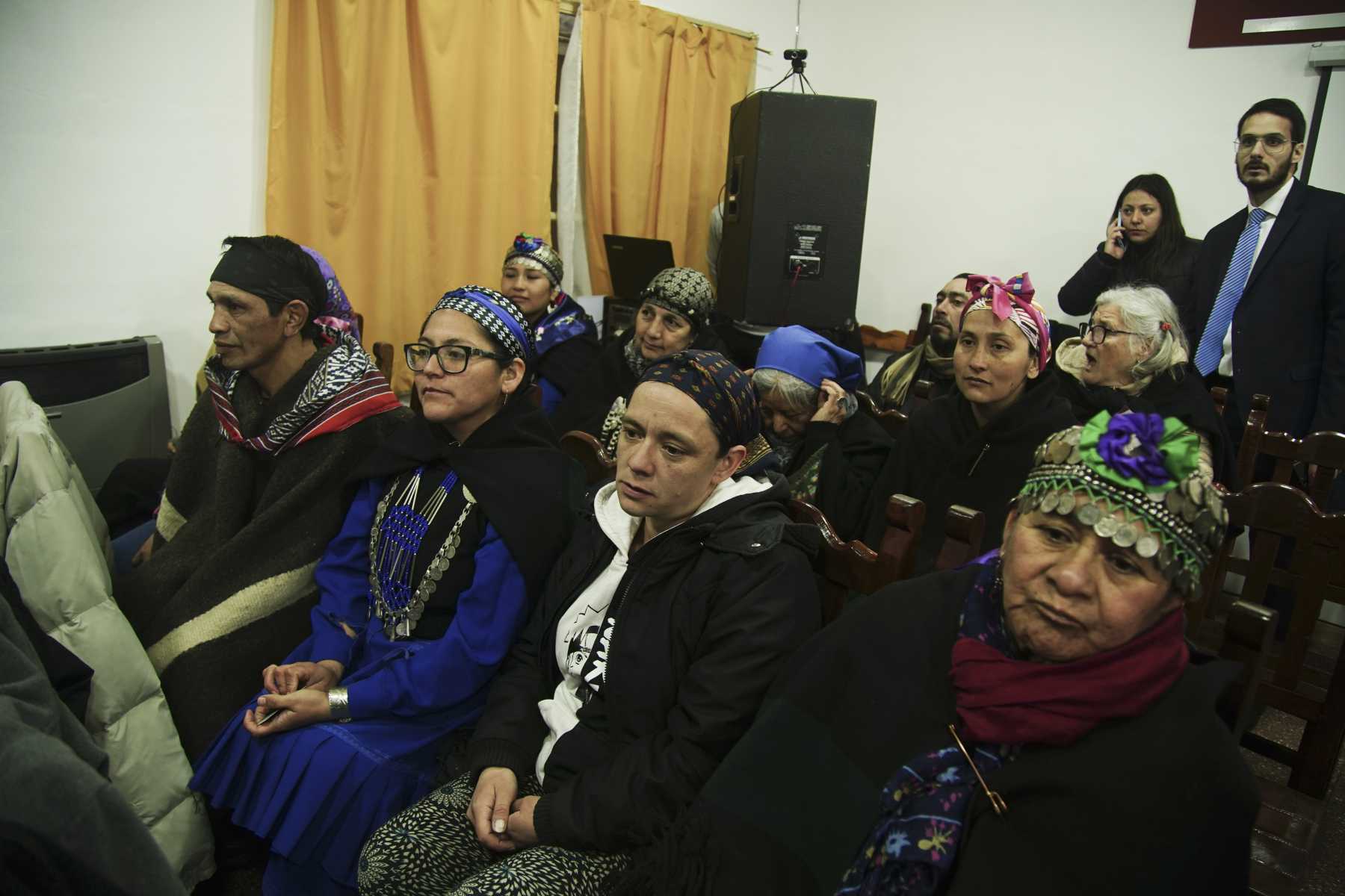 Día de alegatos en el juicio por usurpación en Villa Mascardi. 
Foto: Alejandra Bartoliche