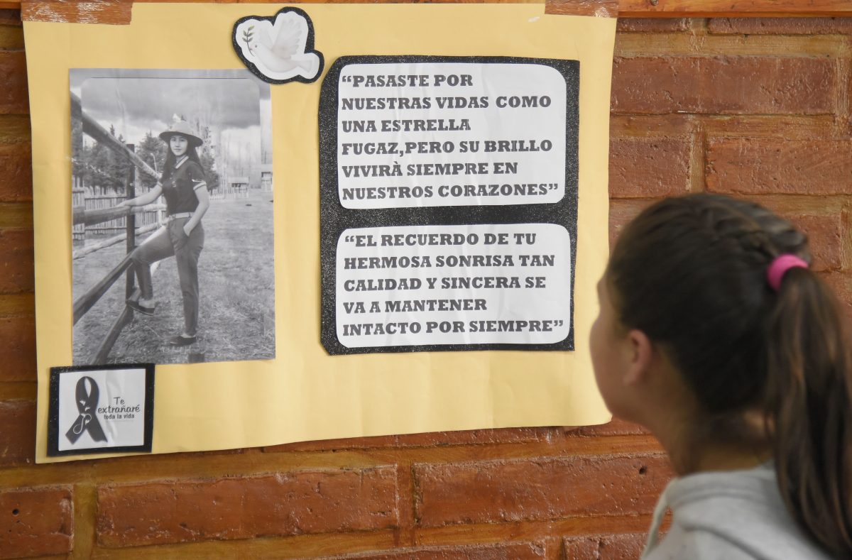 El de Carina es uno de los nueve femicidios que ocurrieron en la provincia en 2023. Foto Florencia Salto.