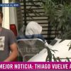 Imagen de Video | Thiago, el estudiante que cayó desde el sexto piso de un hotel en Bariloche, recibió el alta