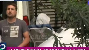 Video | Thiago, el estudiante que cayó desde el sexto piso de un hotel en Bariloche, recibió el alta