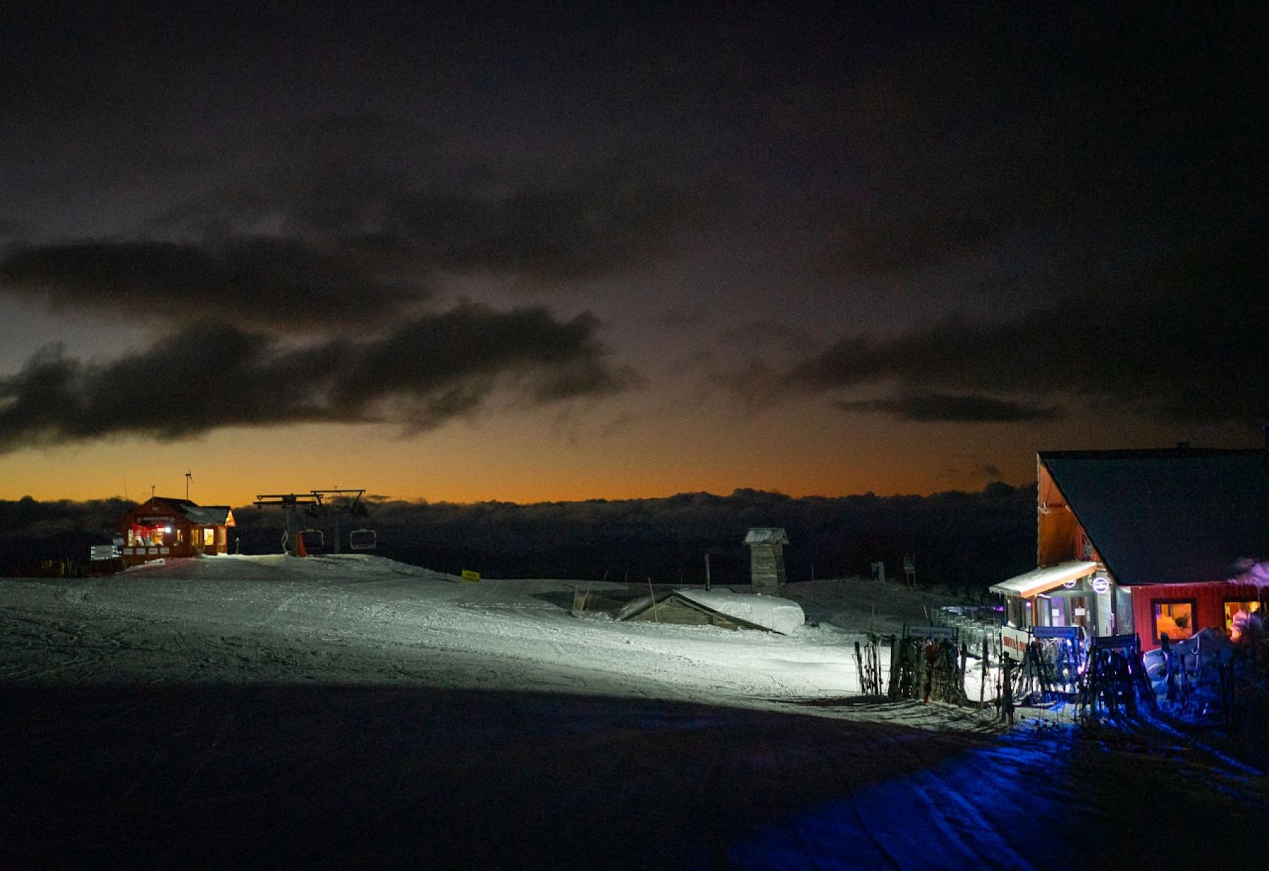 Un nuevo sunset en Chapelco. 