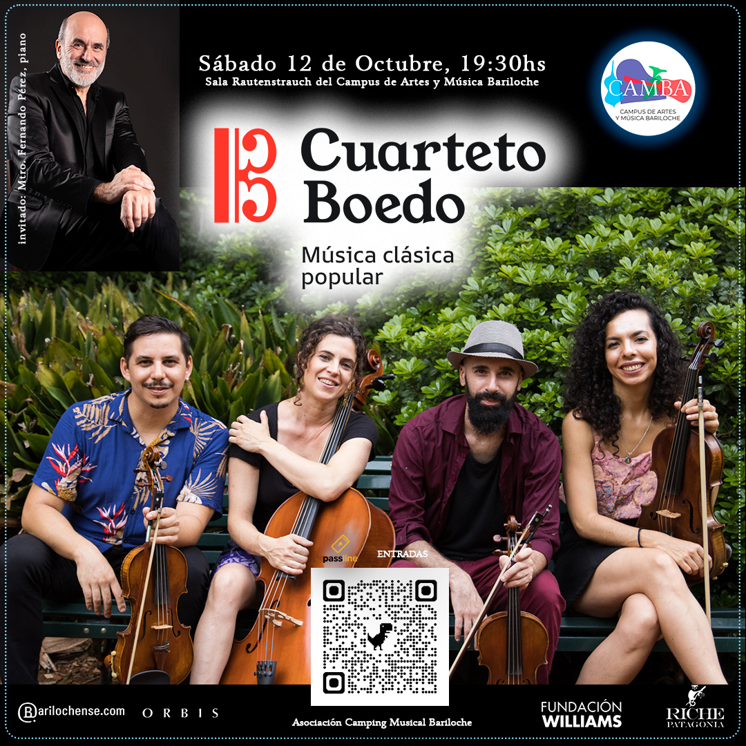 Cuarteto Boedo en concierto: música clásica popular