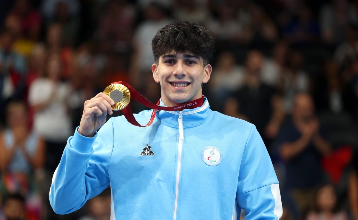 El neuquino Iñaki Basiloff ya ganó una medalla de oro y otra de bronce en París.