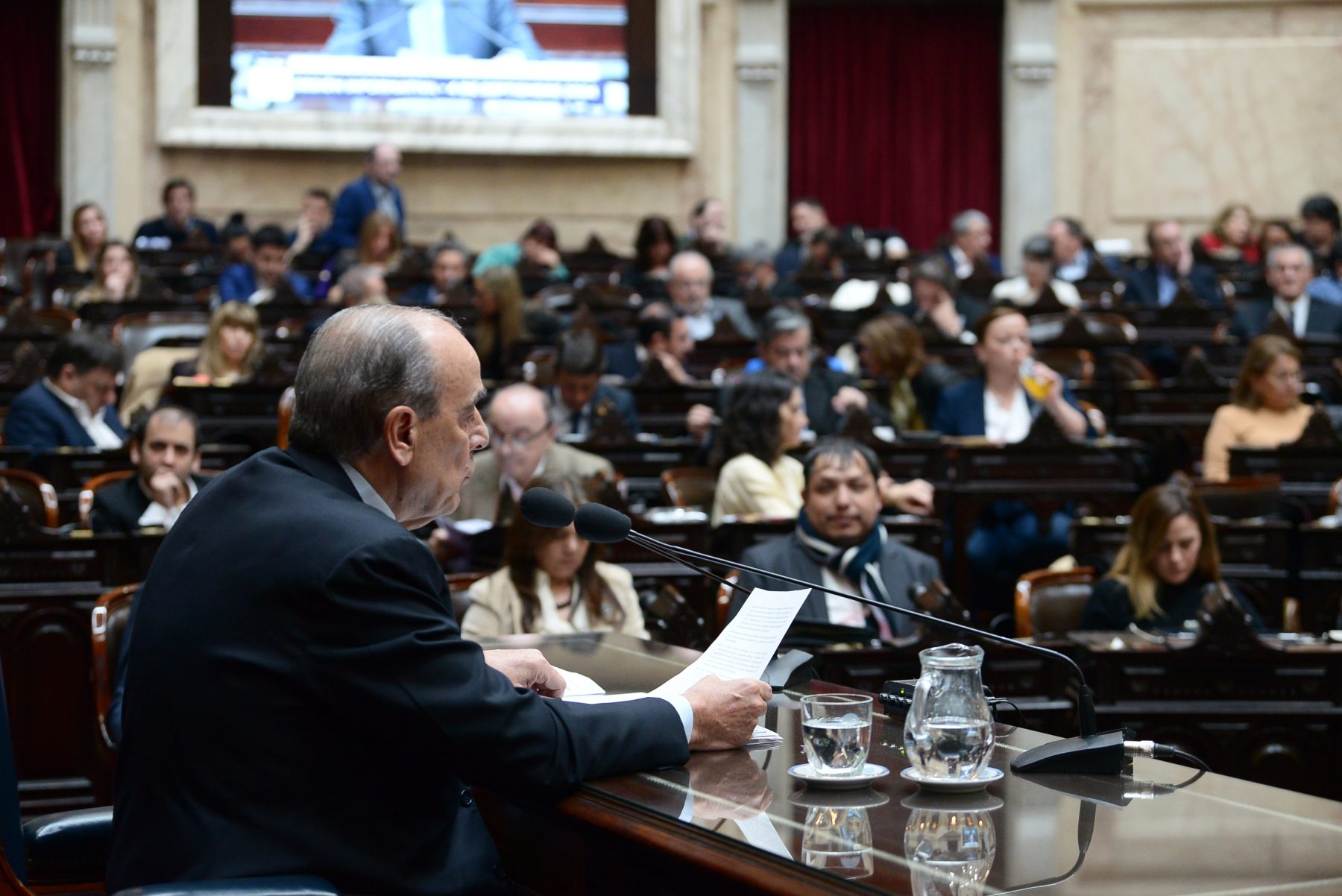 Guillermo Francos en Diputados.