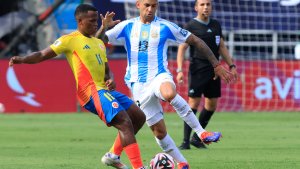 El gesto del Cuti Romero a los hinchas colombianos tras la derrota de la Selección Argentina