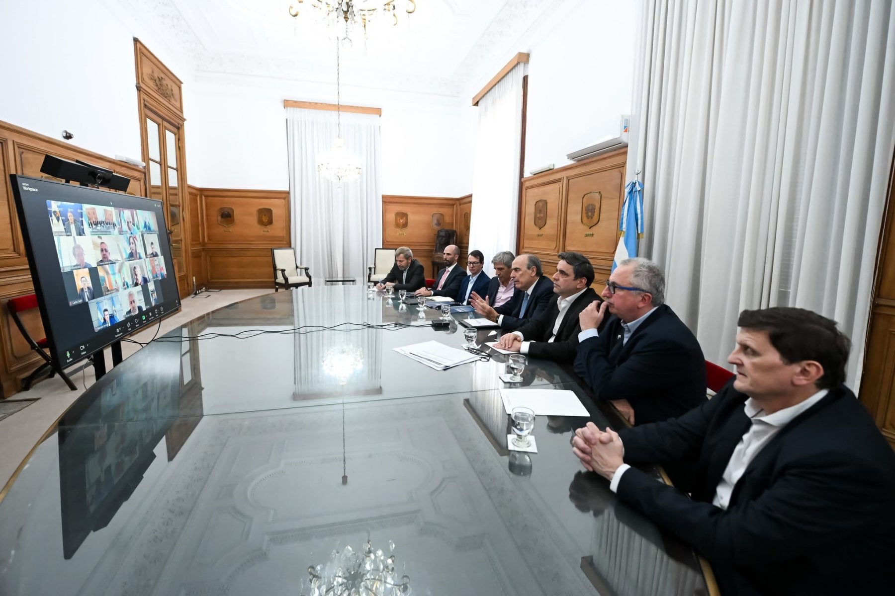 Reunión de gobernadores. 