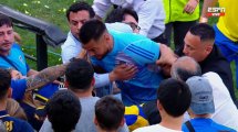 Imagen de Final caliente en la Bombonera: Chiquito Romero se peleó con un hincha tras perder el Superclásico