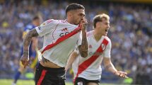 Imagen de Con un gol de Lanzini, River le gana a Boca en el Superclásico en la Bombonera