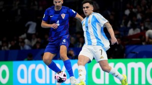 Argentina venció a Croacia y avanzó a los cuartos de final del Mundial de Futsal