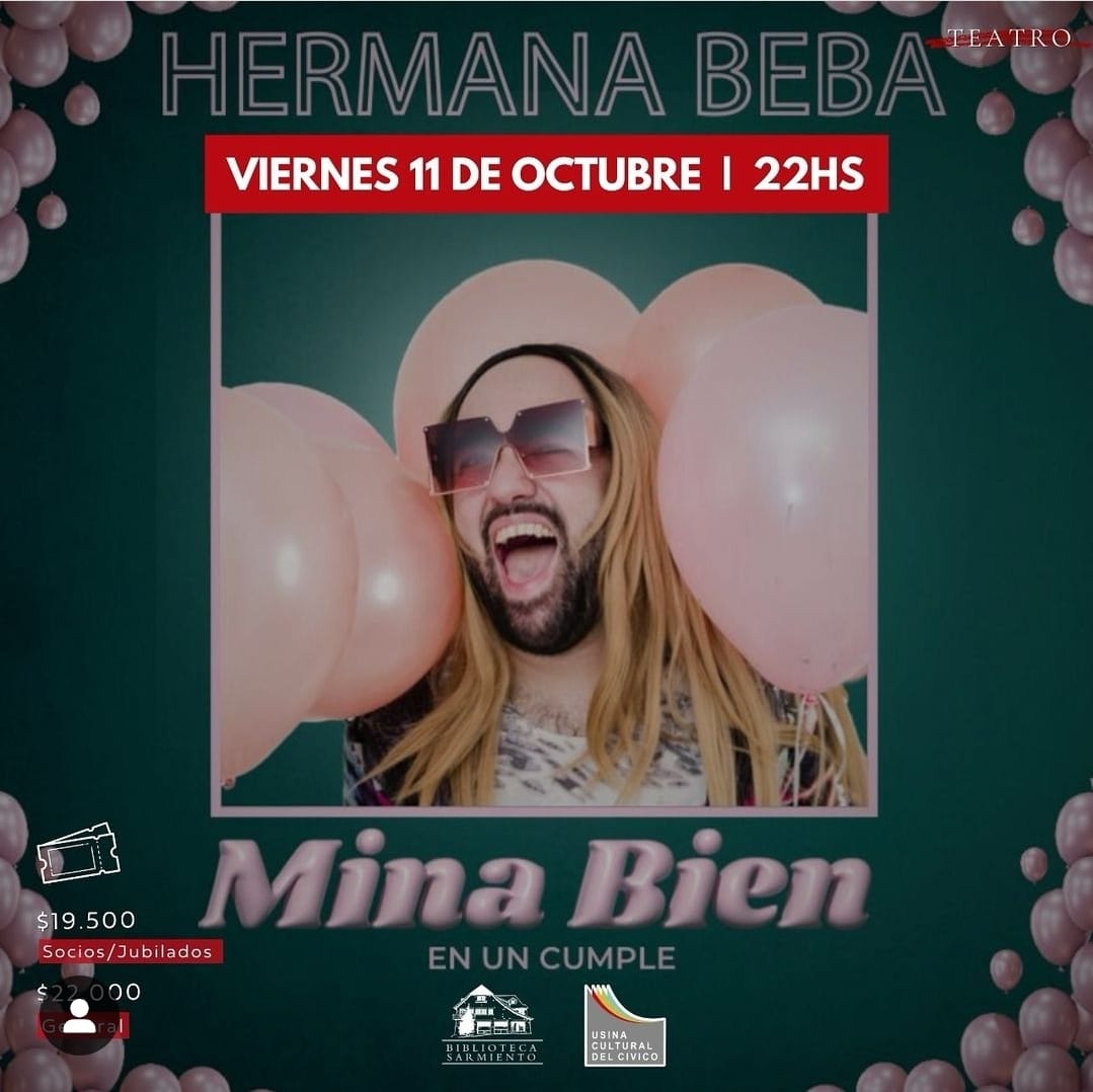 Hermana Beba presenta «MINA BIEN»