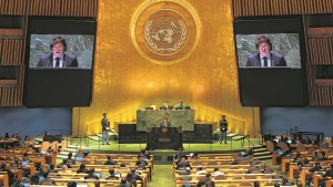 Javier Milei criticó las «políticas colectivistas» y la «agenda ideológica» de la ONU: qué dijo