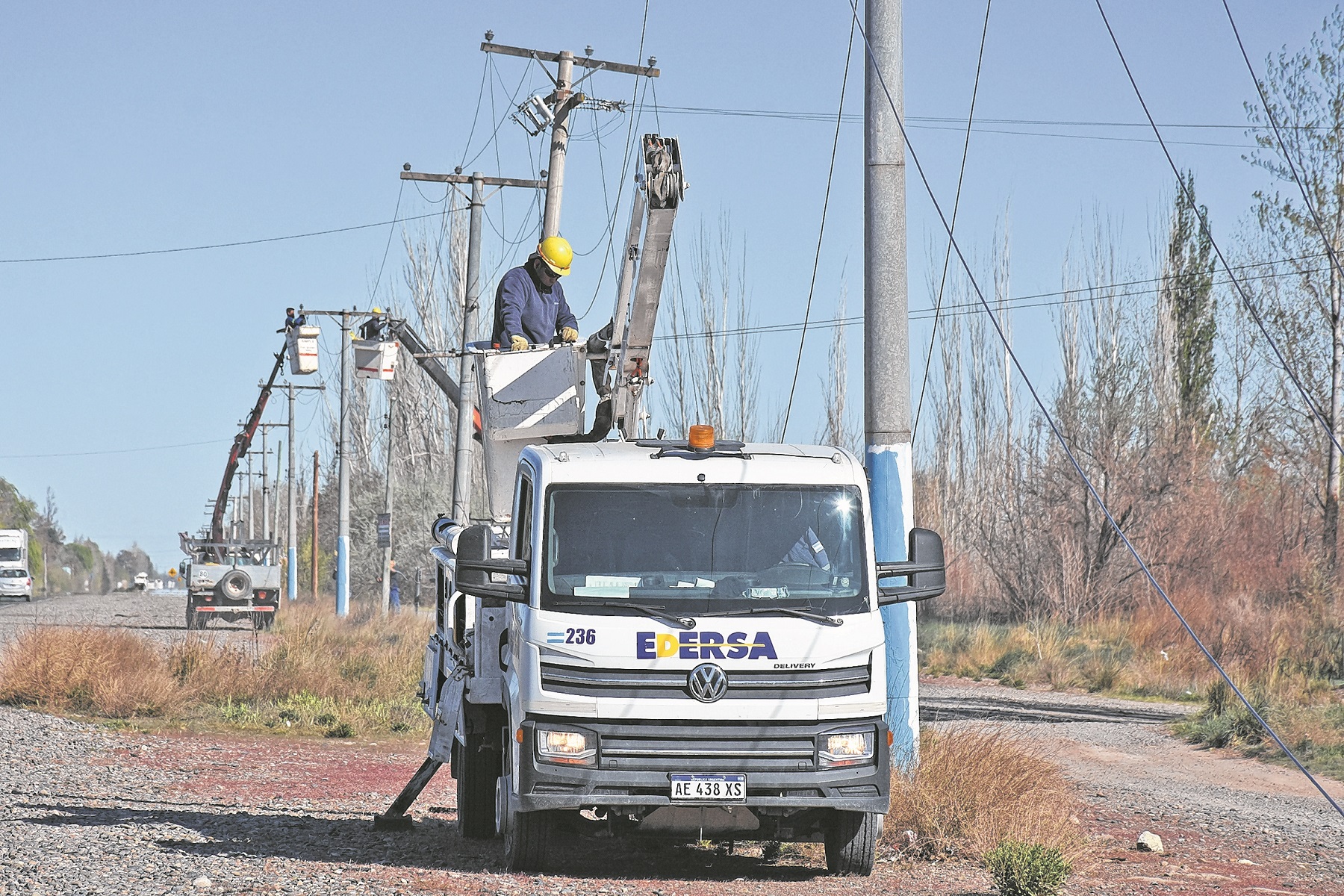 La inversión forma parte del acuerdo  fijado en el contrato con la provincia rionegrina. Foto Juan Thomes.