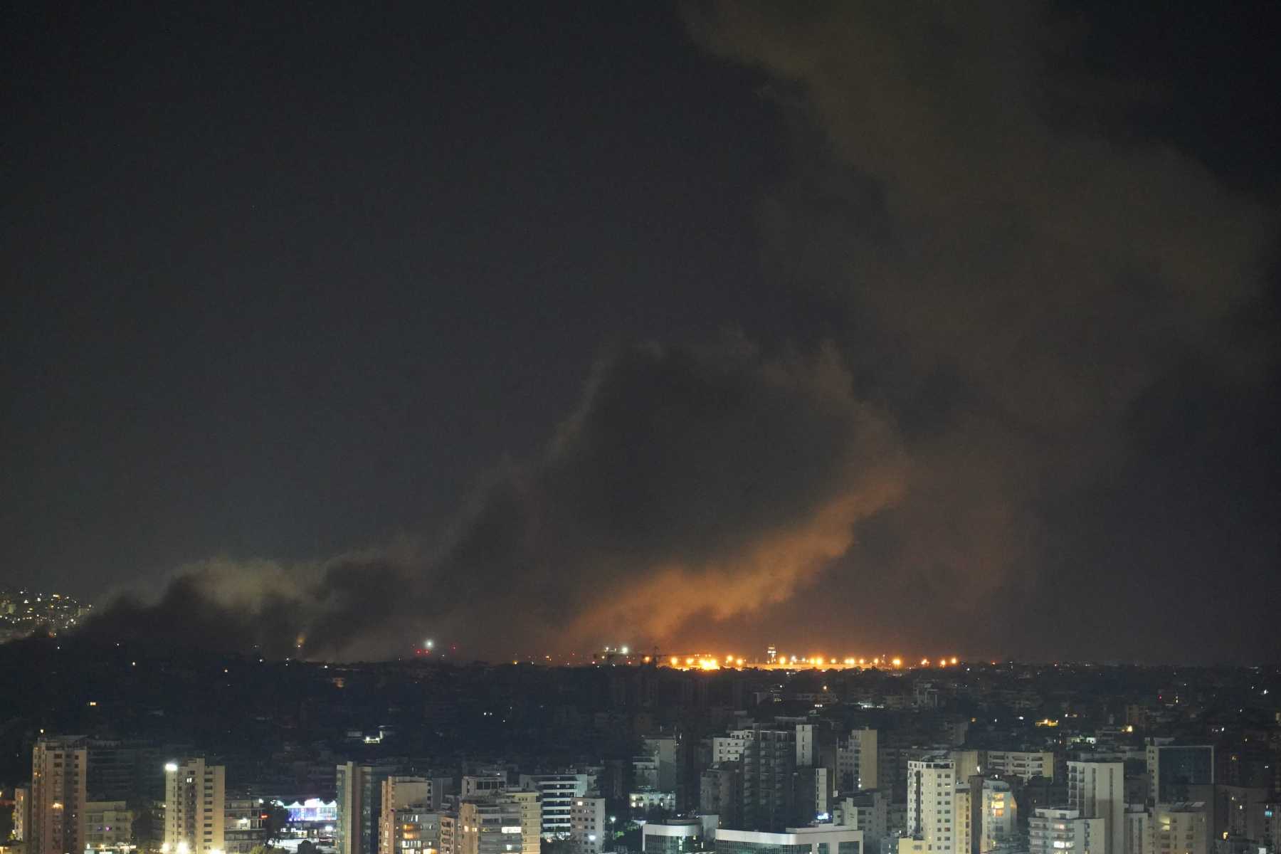 Israel avanza con sus ataques en Líbano (Photo by ETIENNE TORBEY / AFP)