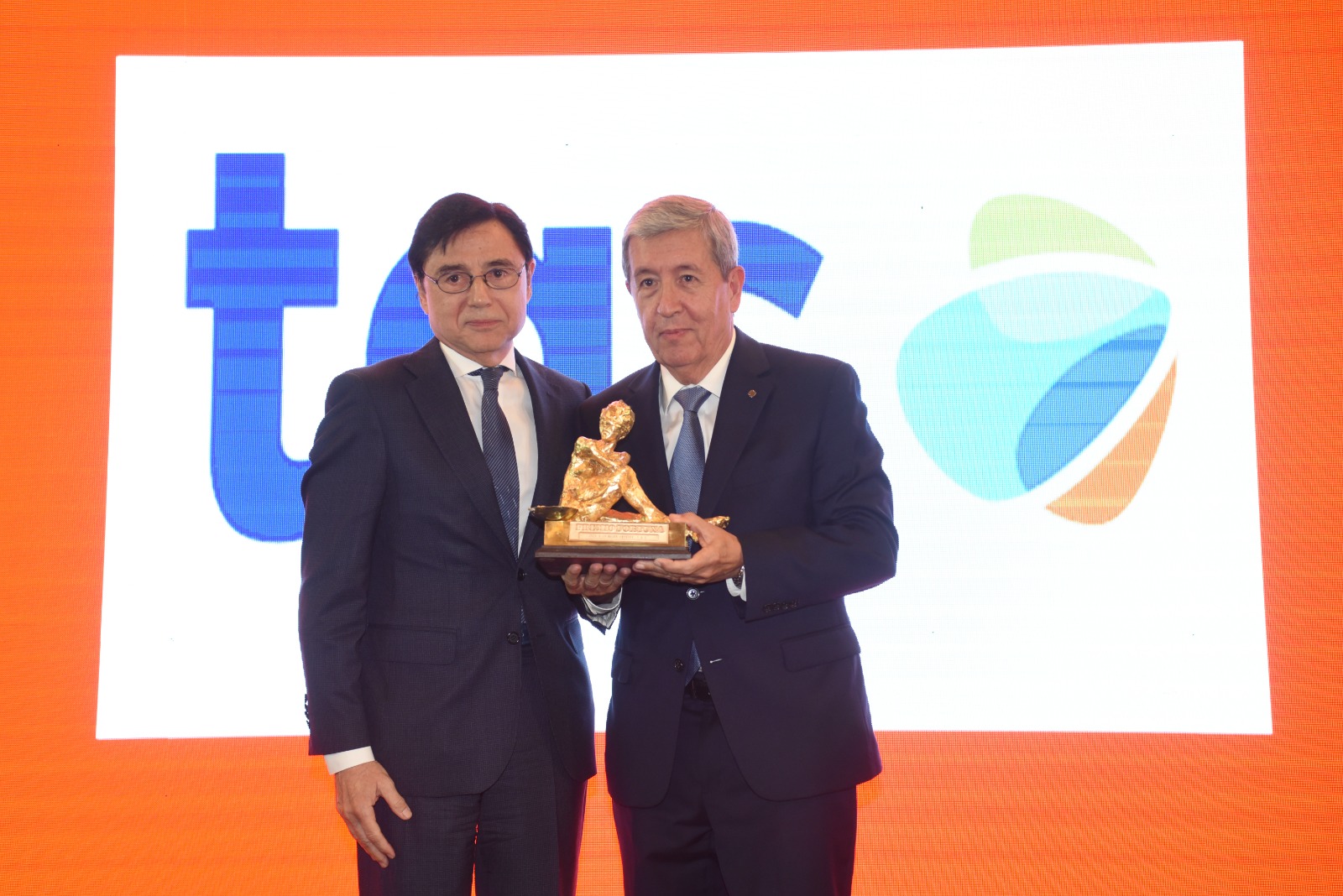 El CEO de TGS, Oscar Sardi, recibió la distinción.