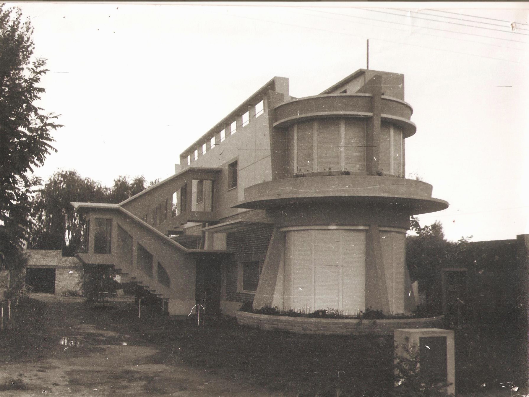 El recuerdo de la casa que diseñó Müller para los Morales, en Allen. Foto: Gentileza Juan Carlos Tarifa.