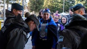 Video | La machi Betiana Colhuan lloró y pidió estar en el rewe de Villa Mascardi: «Ese espacio me da la vida»