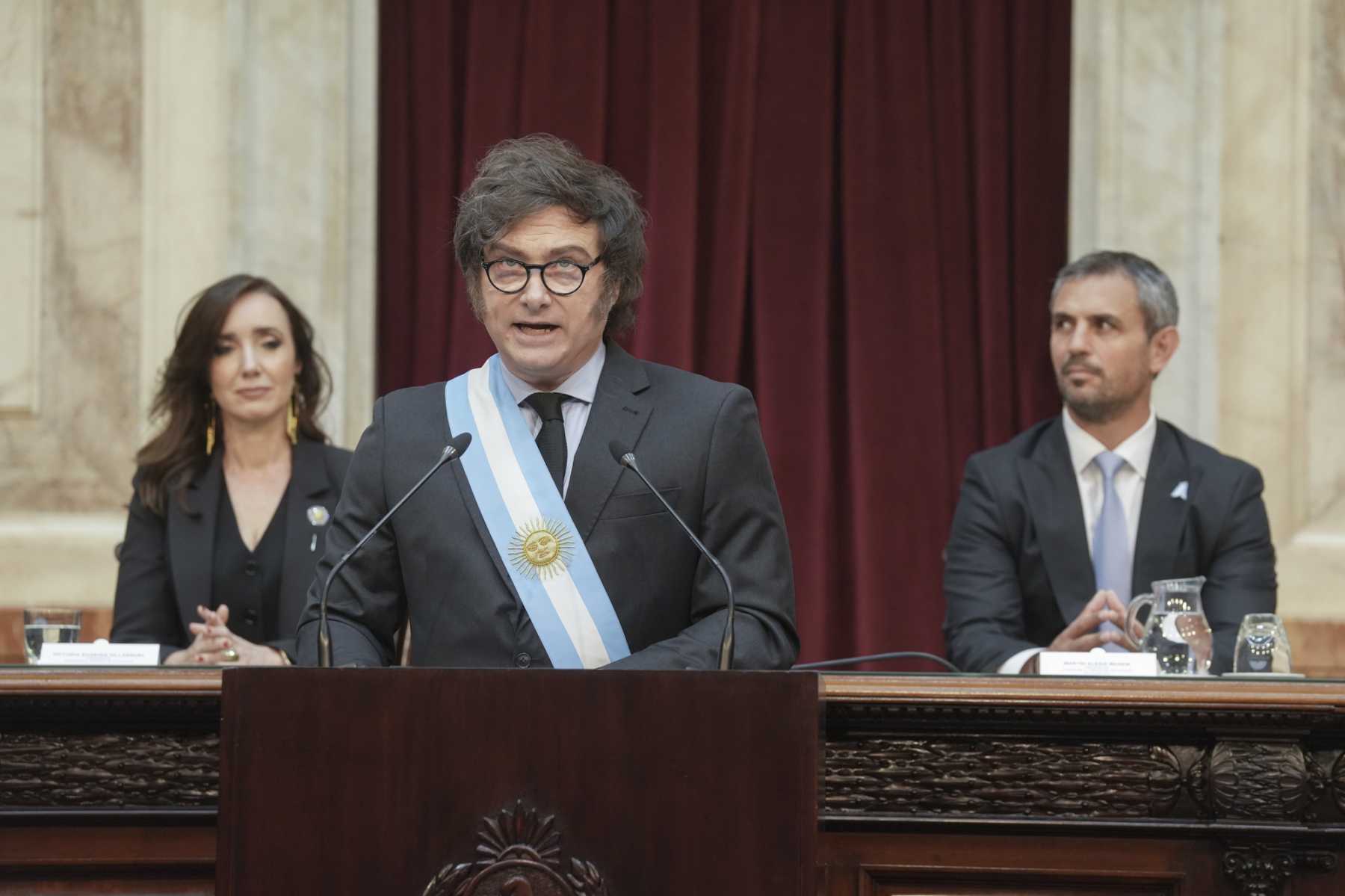 Javier Milei presentó el Presupuesto 2025.