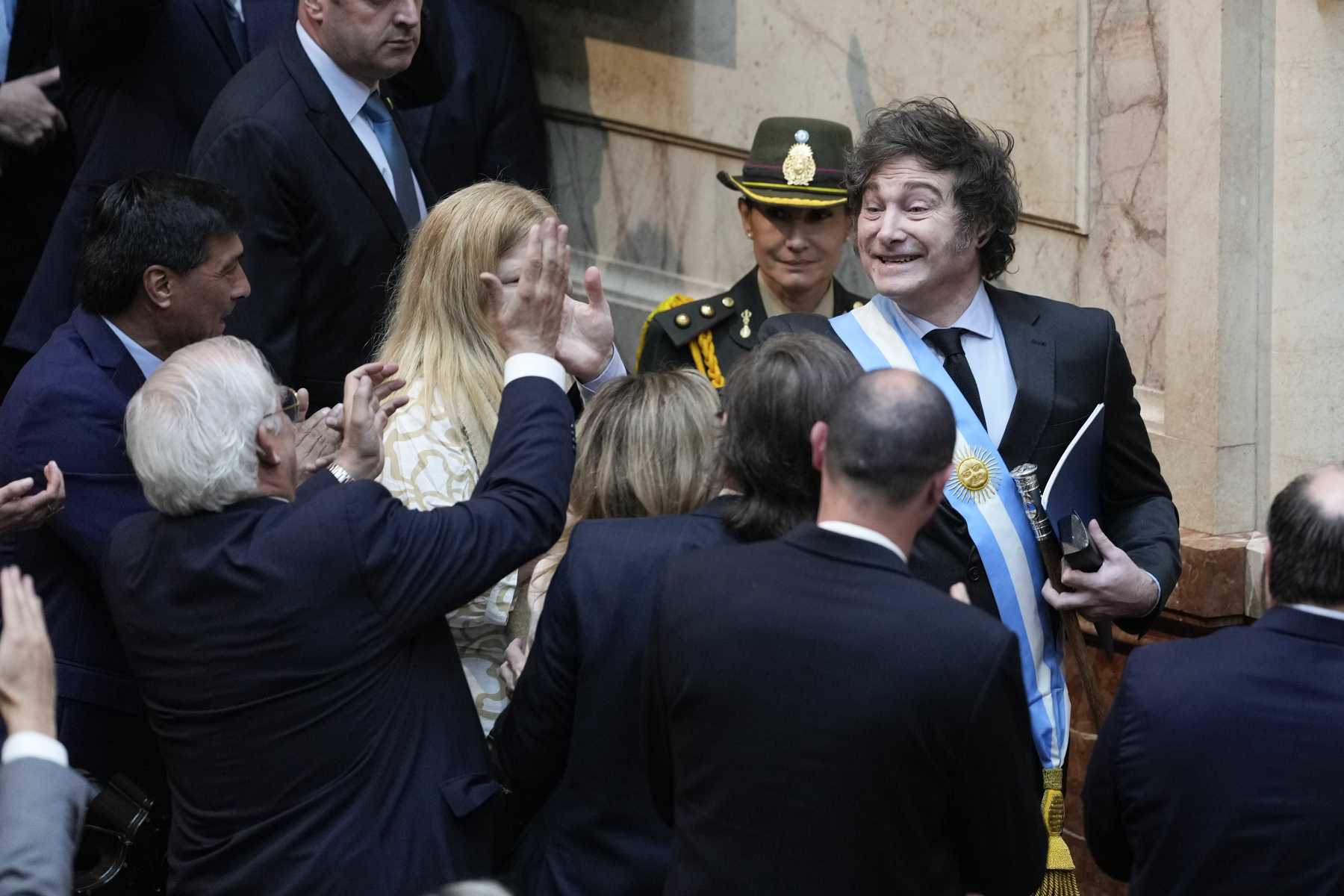 Javier Milei. Foto: AP.-