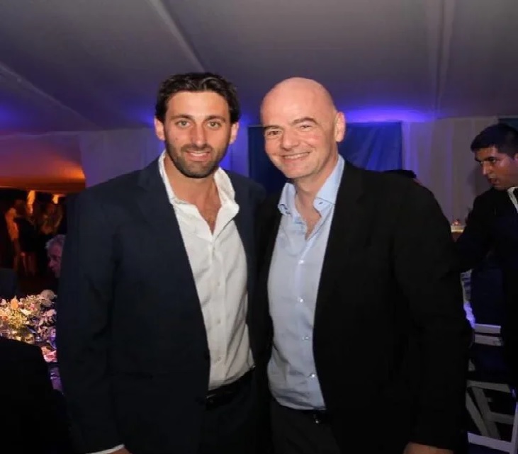 Milito se reunirá con Gianni Infantino en Europa.