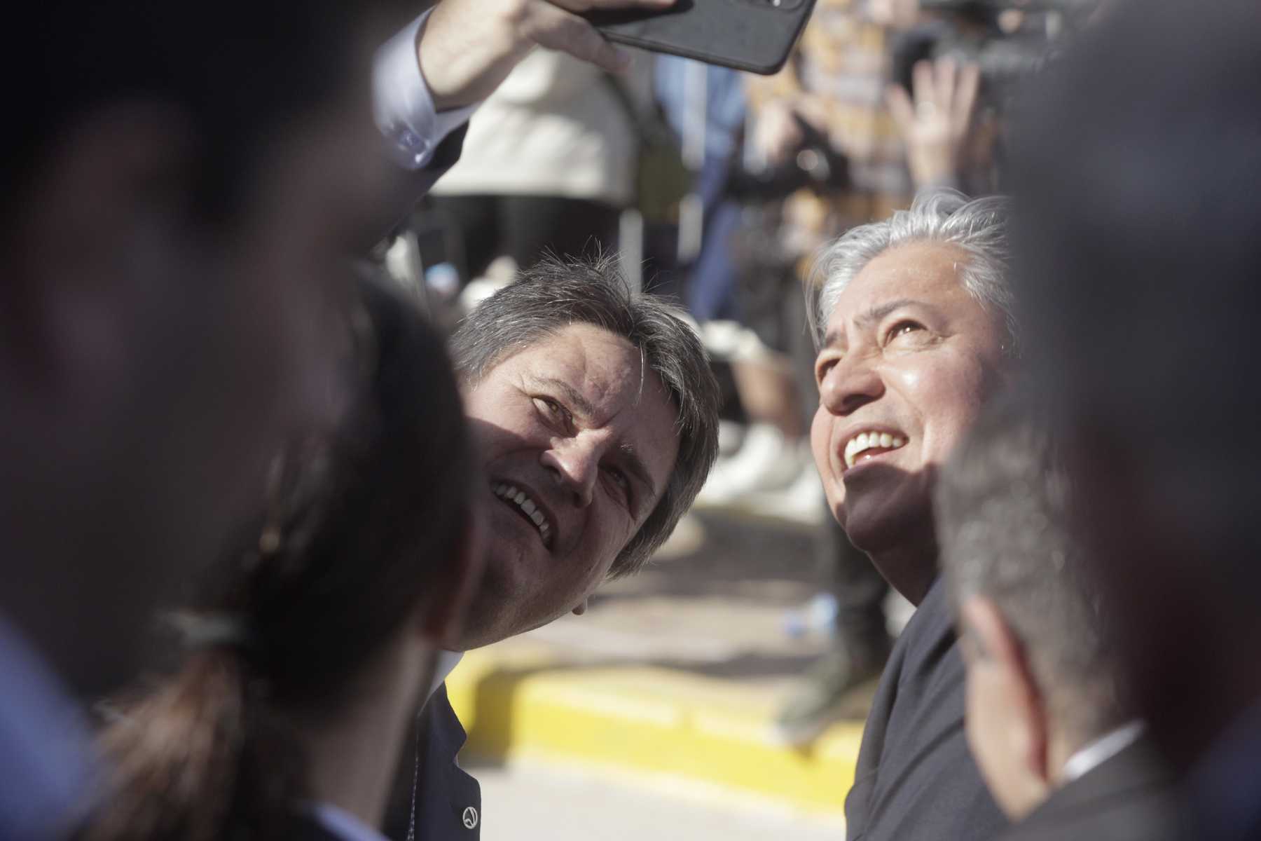 Mariano Gaido y Rolando Figueroa demostraron buena sintonía (Oscar Livera)