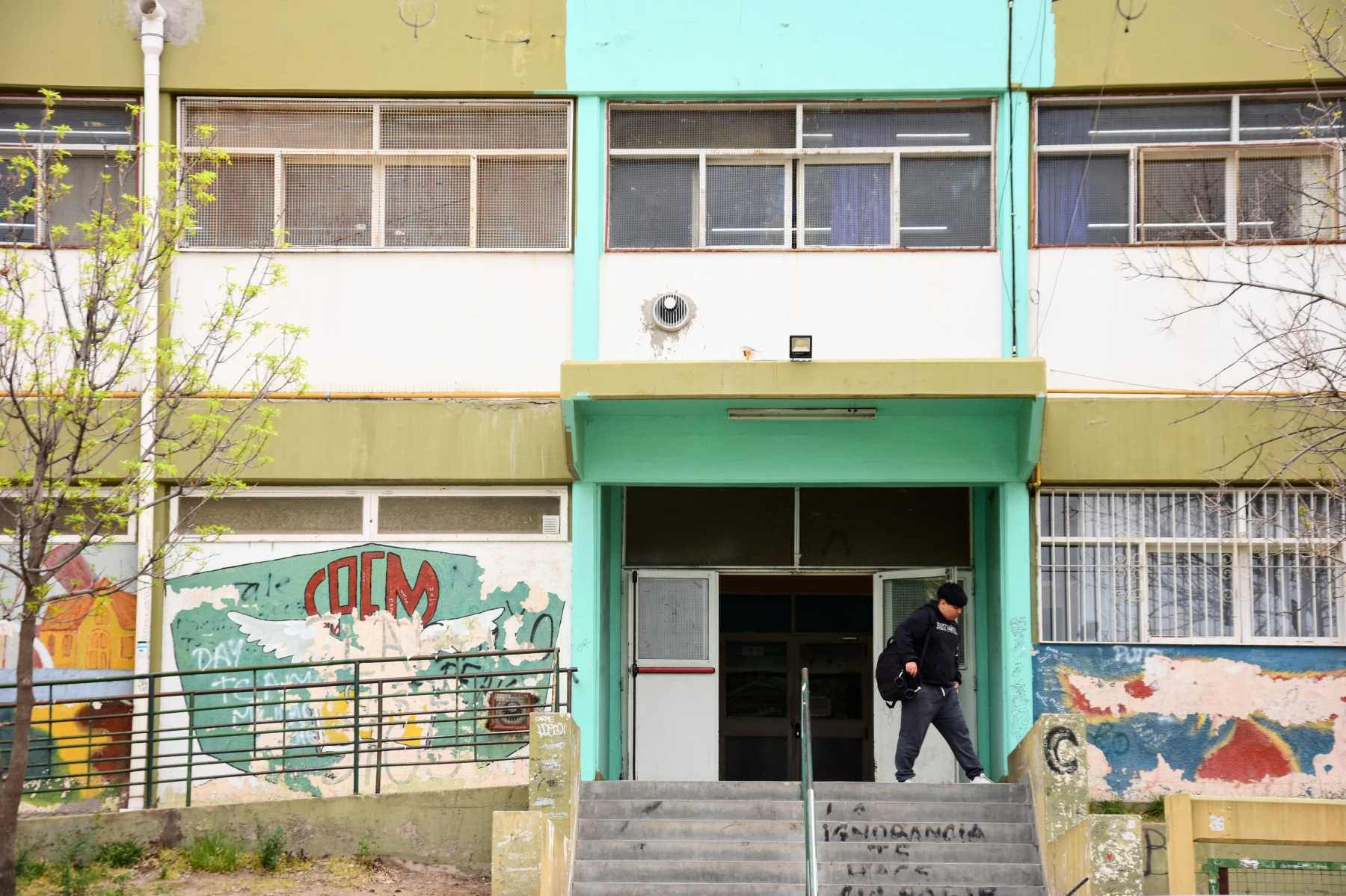 En Neuquén la matrícula en las escuelas crece aceleradamente y obliga a hacer más aulas. Foto: Cecilia Maletti.