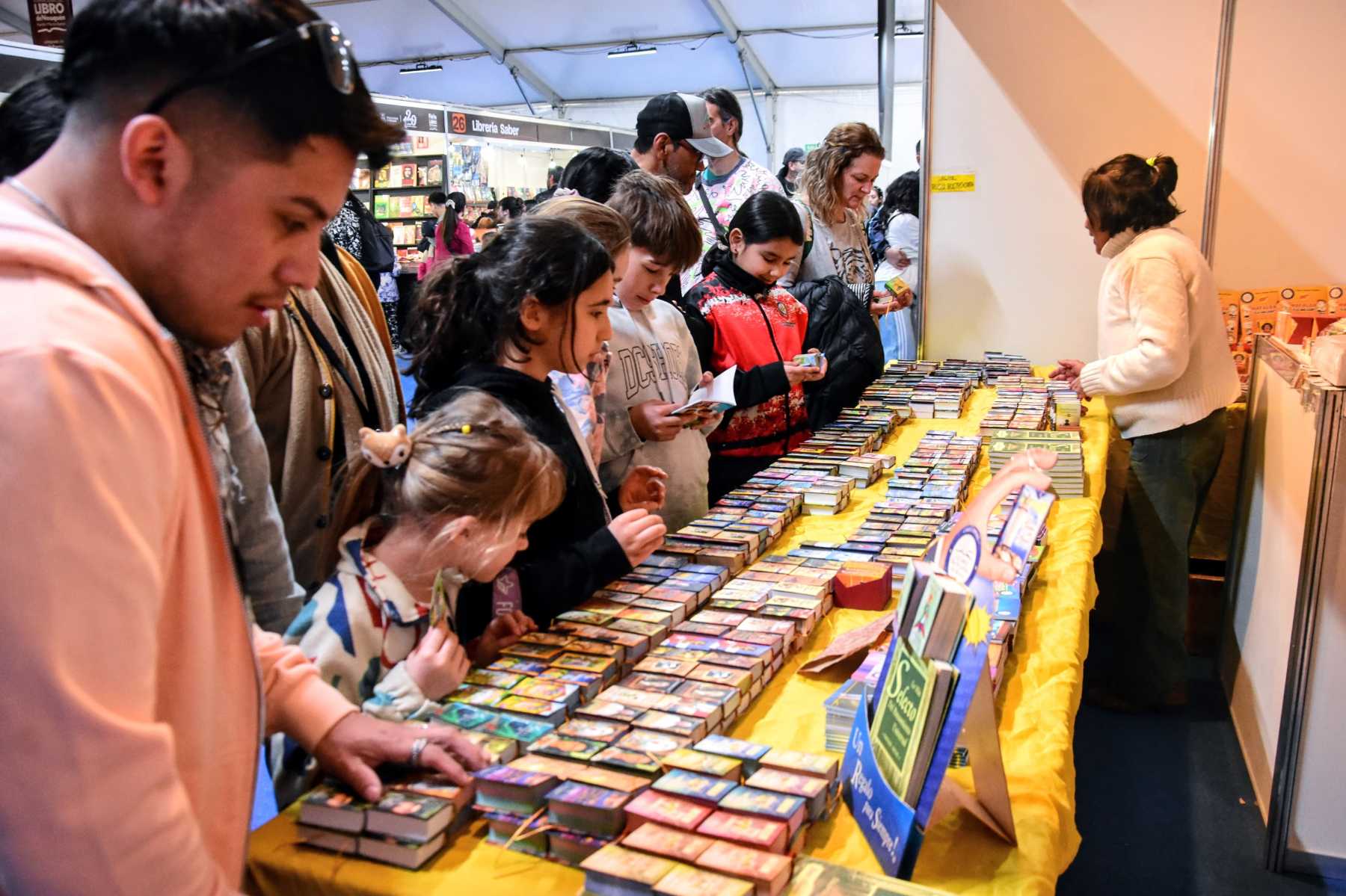 Precios en la Feria del Libro de Neuquén 2024: ofertas, combos y todas las opciones de pago Foto: Cecilia Maletti