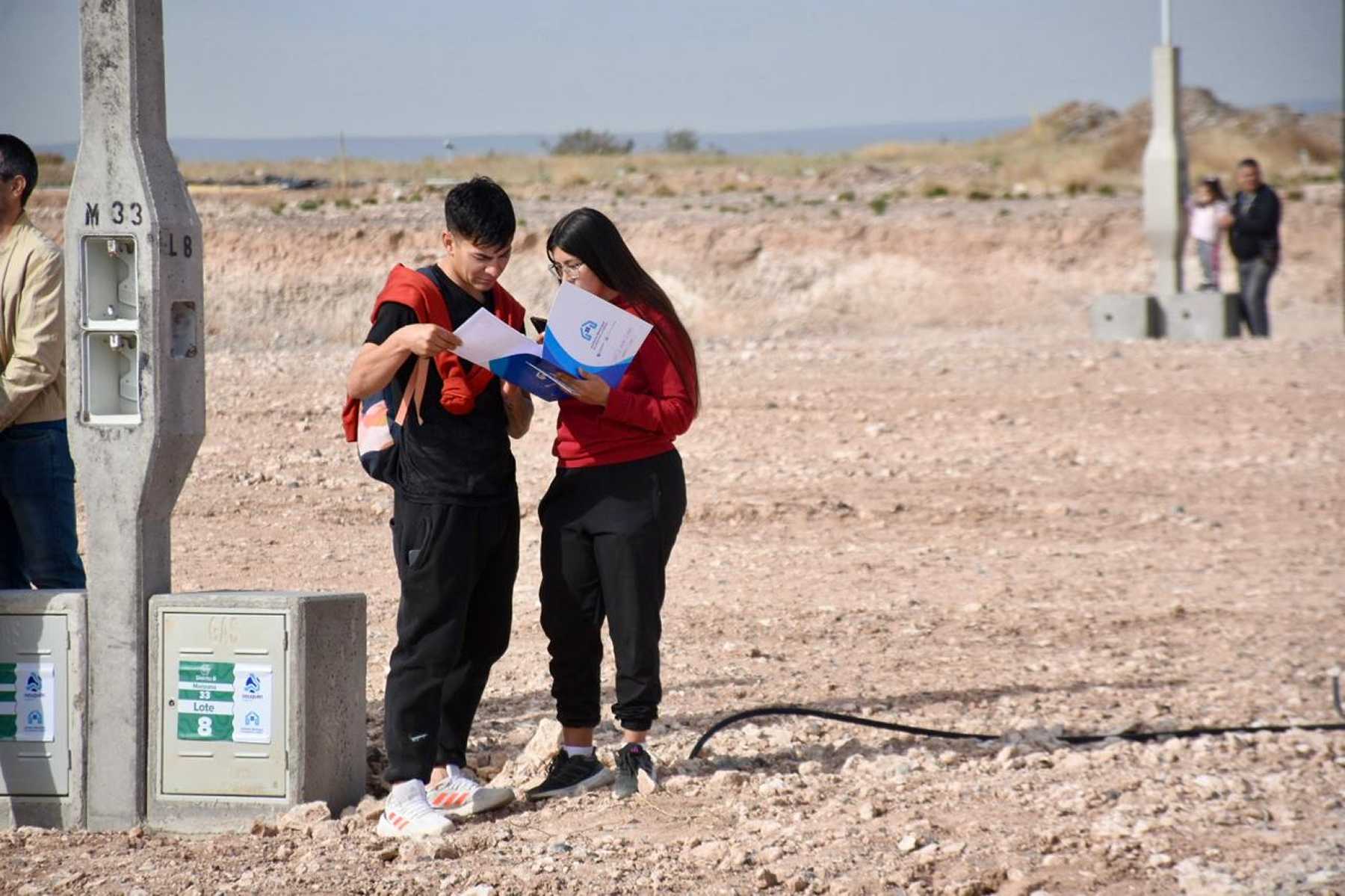 En el Distrito 6 de Neuquén se entregaron 367 lotes con servicios. Foto: Matías Subat.