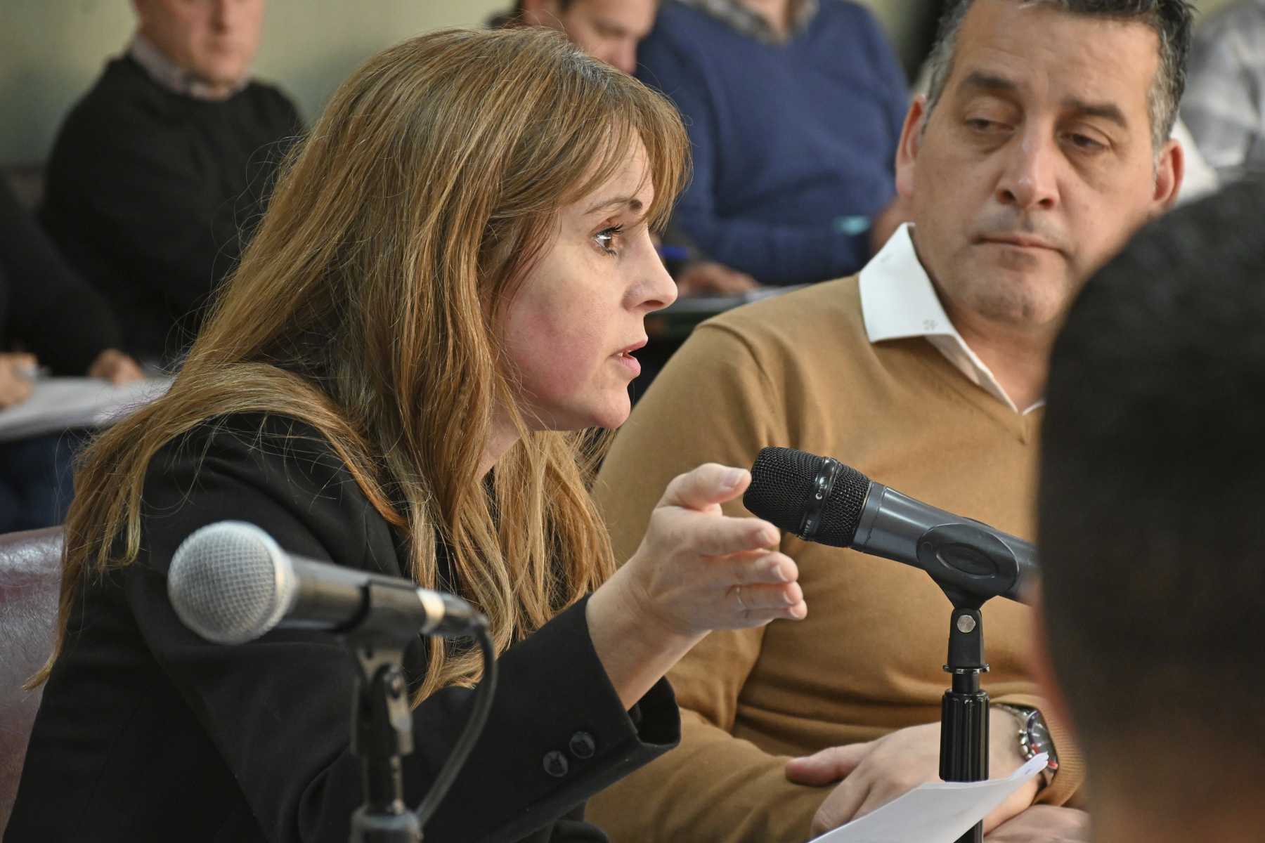 Lorena Parrilli es diputada de Neuquén por Unión por la Patria. Foto: Florencia Salto