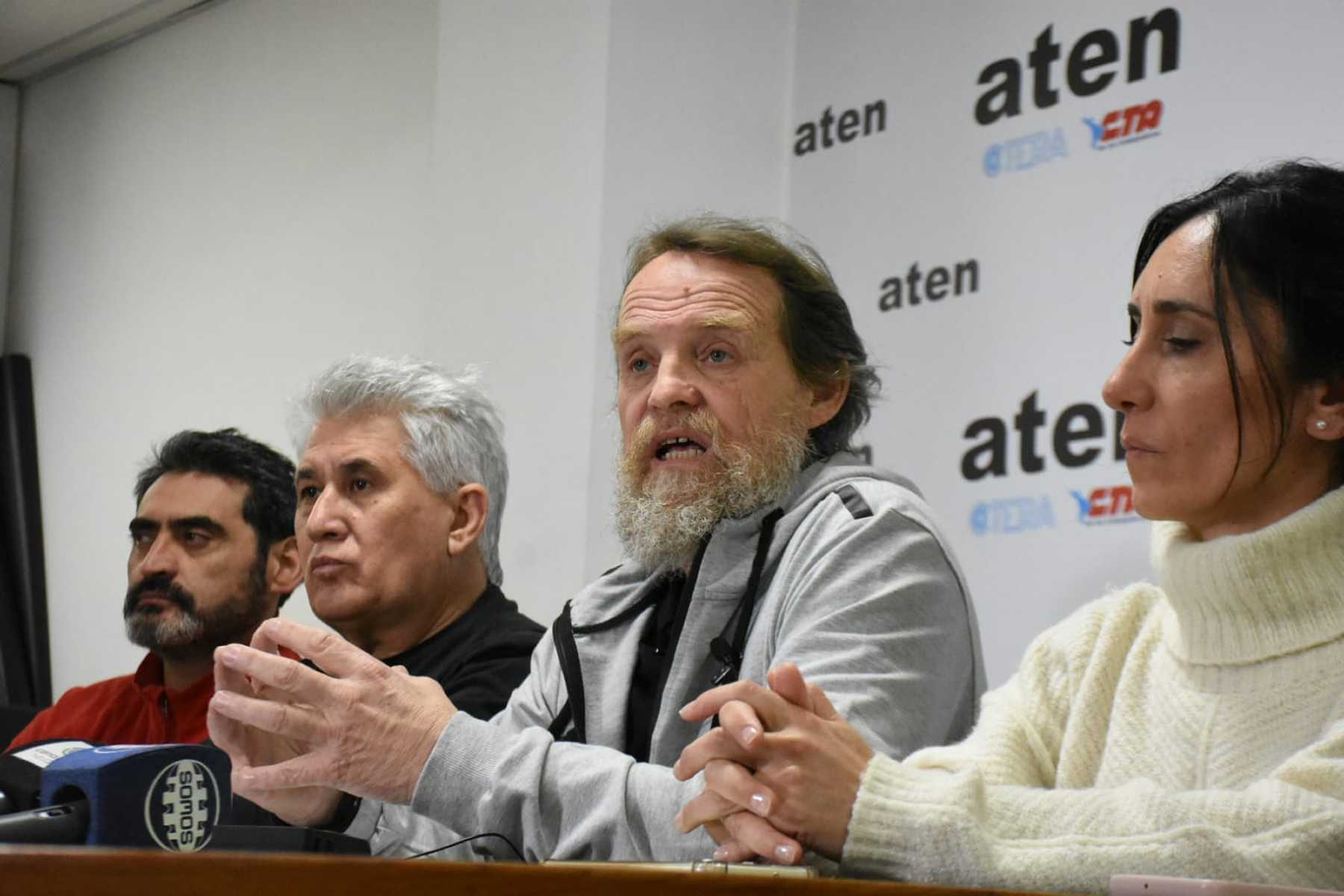 ATEN pidió una mesa técnica con el Gobierno de Neuquén. Foto: Matías Subat.