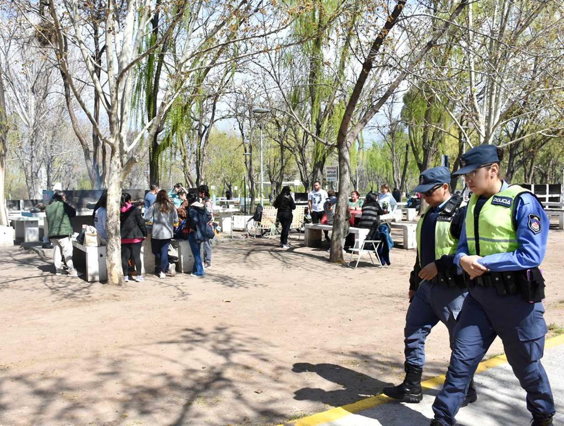 Habrá controles por los festejos del Día del Estudiante en Neuquén. Foto: Matías Subat. 