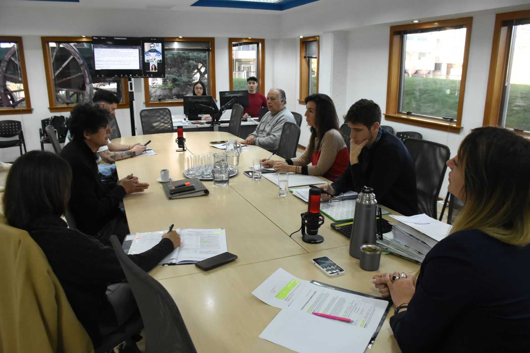 La comisión de Legislación del Concejo Deliberante puntúa  las candidaturas a la Defensoría del Pueblo (foto Matías Subat