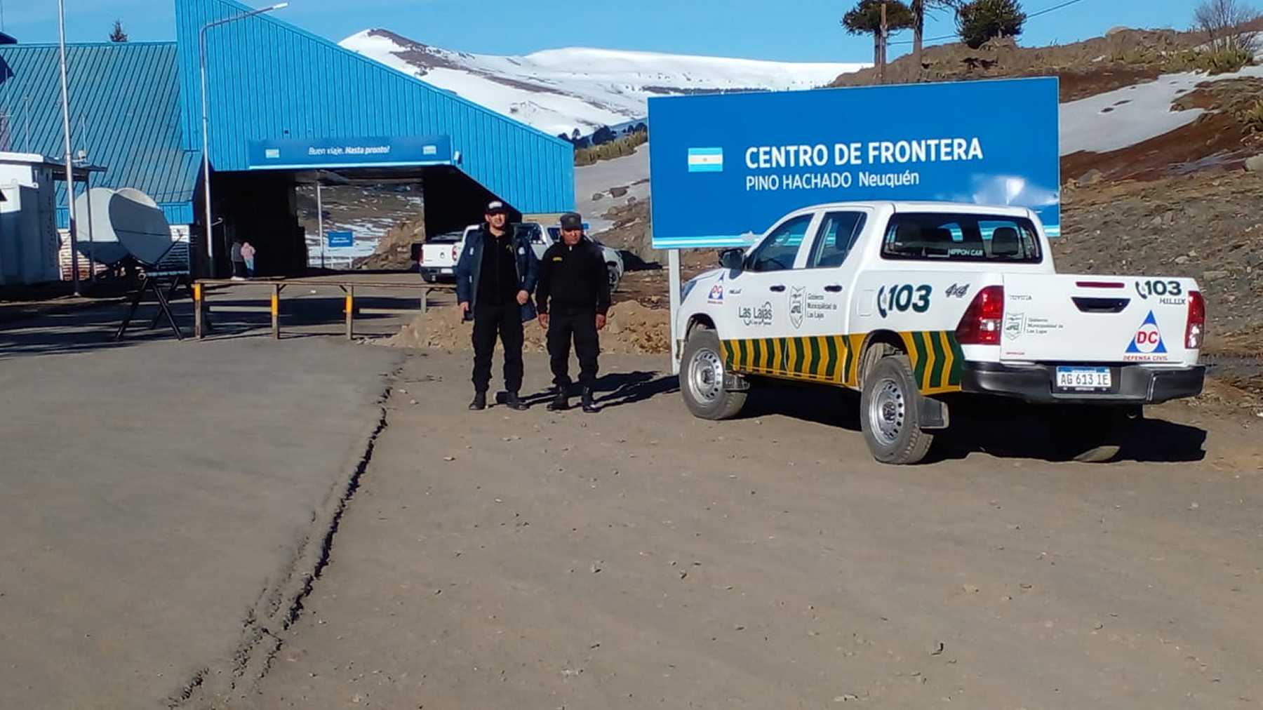 Pasos con menos tránsito para cruzar a Chile. Foto: gentileza. 