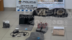 Robó en San Martín de los Andes y lo atraparon en Neuquén: así fue la investigación