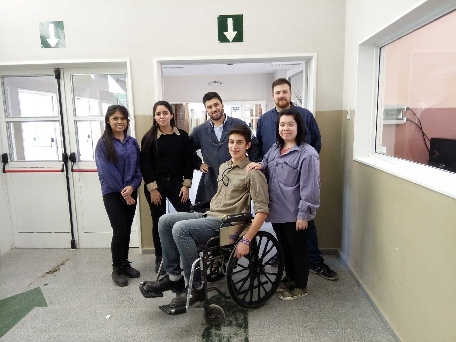 La escuela técnica que ayuda a la comunidad. Foto: gentileza.