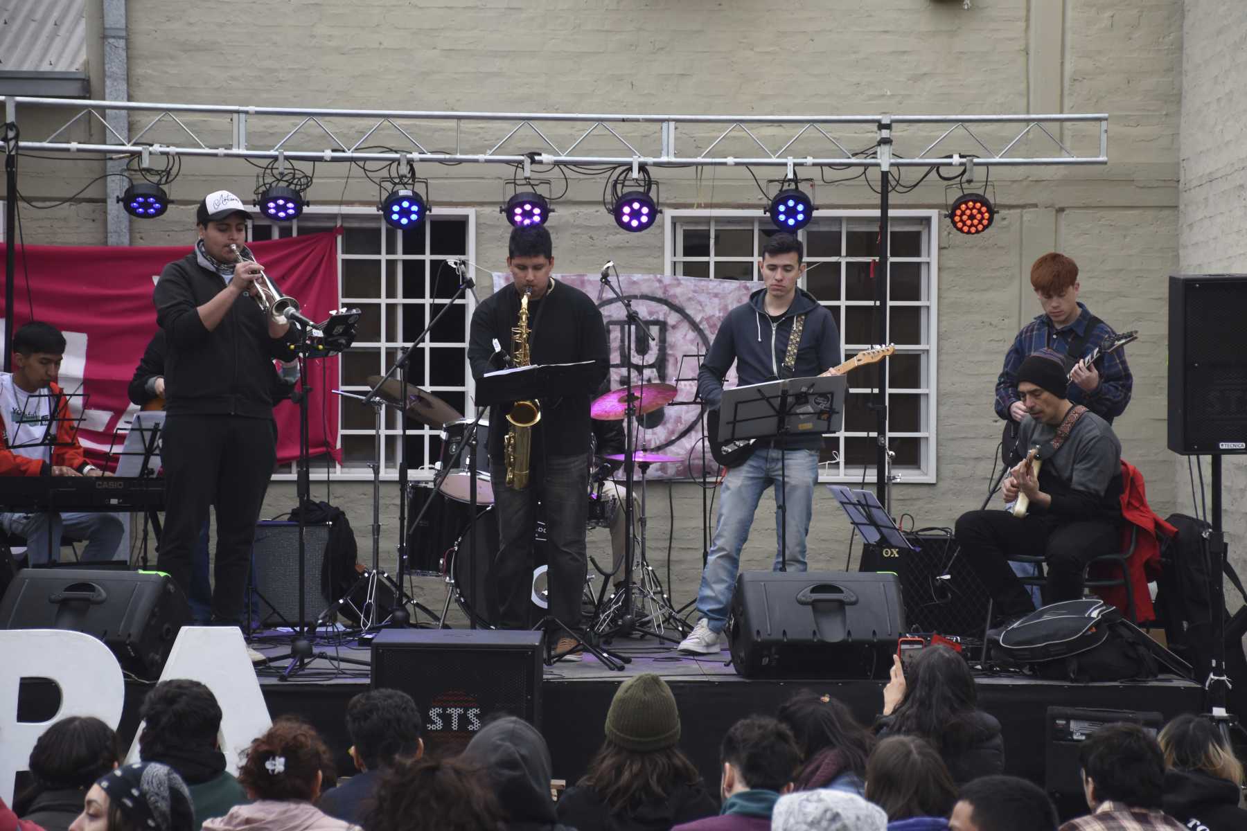 Festiupa en IUPA: estudiantes autoconvocados organizan festival con música y feria en defensa de la educación pública. Foto Archivo/Andrés Maripe.