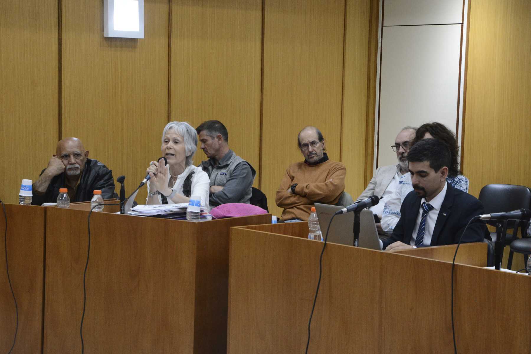 Hoy fue el turno de las defensas, quienes presentaron agravios contra la sentencia del tribunal de juicio. (Foto: Juan Thomes)