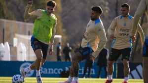 La Selección Argentina entrenó de cara al partido con Chile: el posible equipo