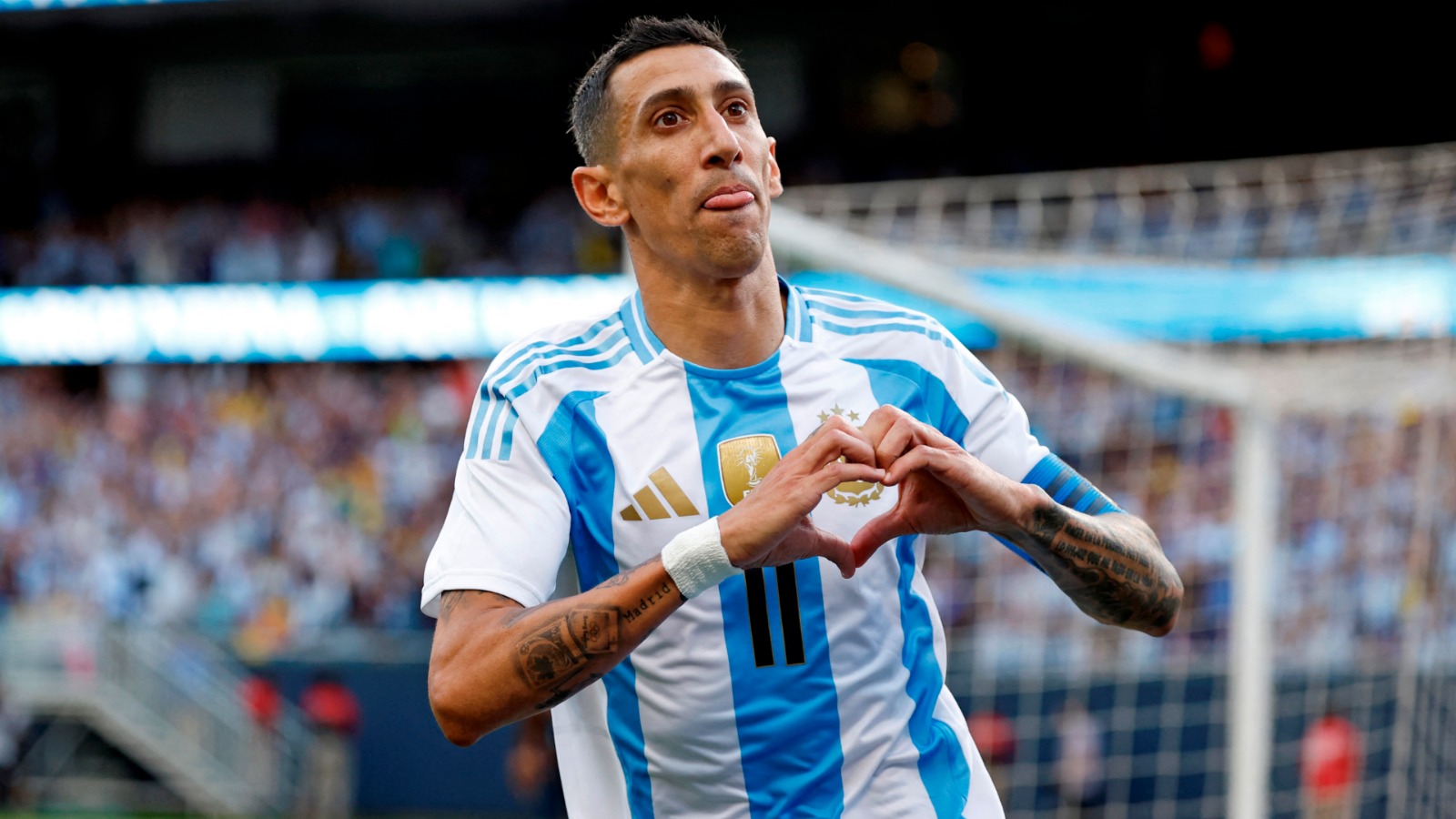 Di María tendrá un homenaje por su retiro de la Selección Argentina.