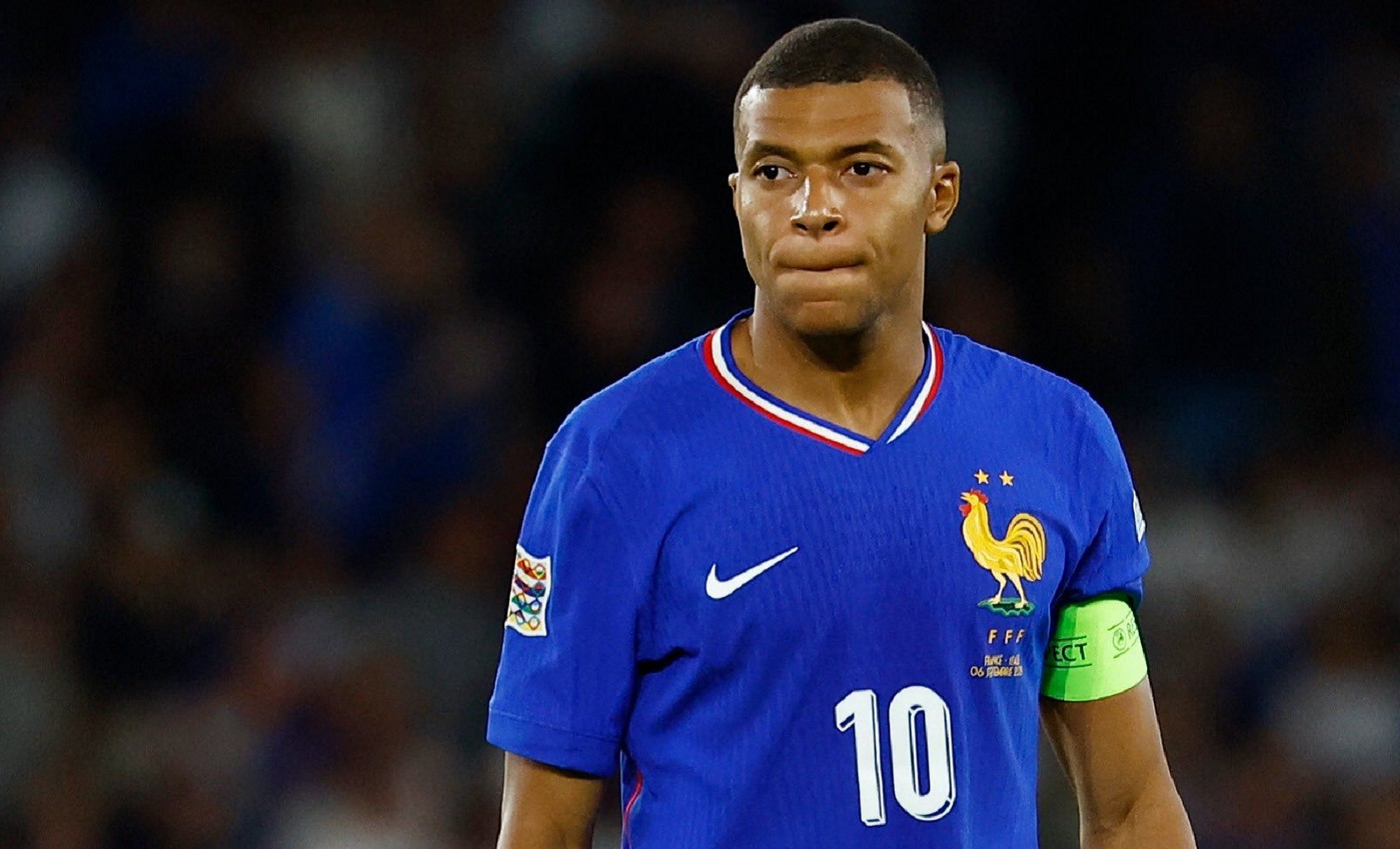 Kylian Mbappé fue suplente en el triunfo de Francia ante Bélgica.