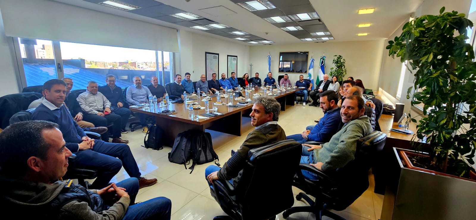 El encuentro se llevó a cabo en la sede central del sindicato. Foto: gentileza.  