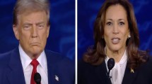 Imagen de Trump y Harris se enfrentaron sobre el derecho al aborto: «Un montón de mentiras»