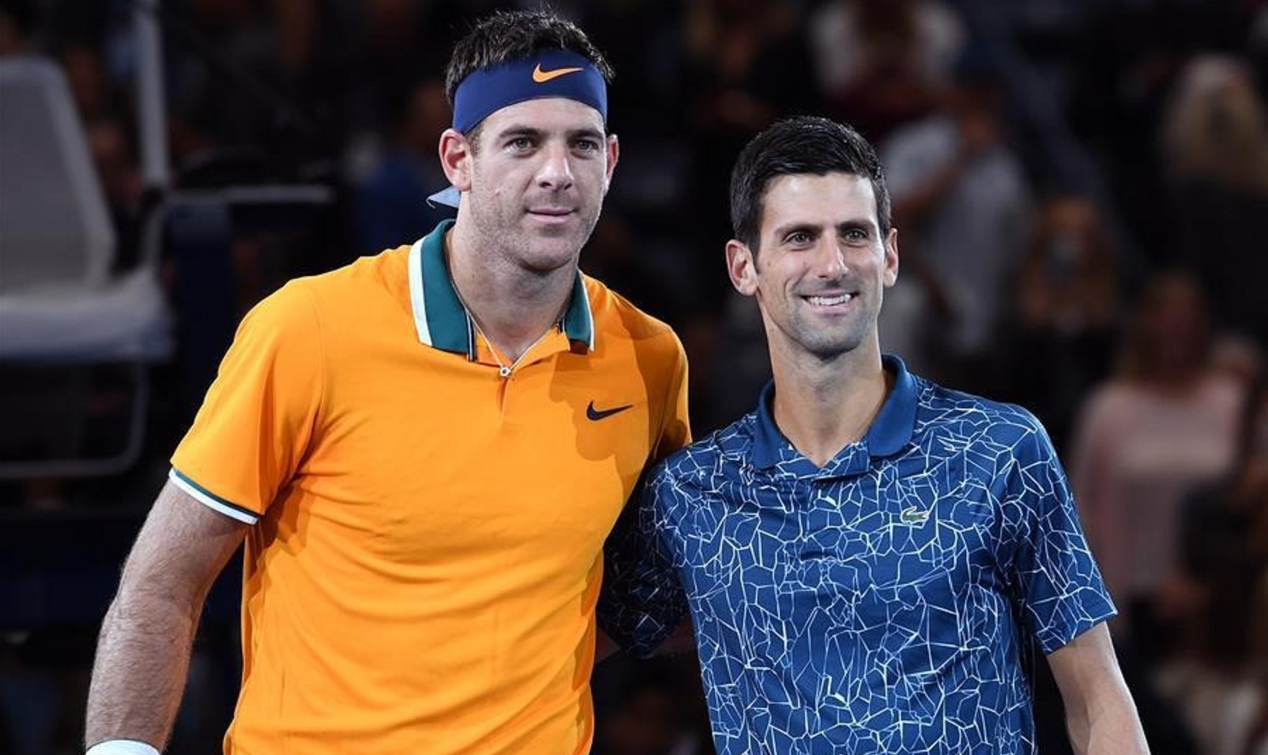 Juan Martín Del Potro enfrentará a Novak Djokovic en su partido despedida.