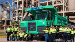 Presentaron el primer camión eléctrico para la minería en el país