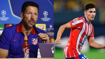 Imagen de El pedido de «ayuda» de Simeone para Julián Álvarez en Atlético Madrid: «Tiene mucho para darnos»