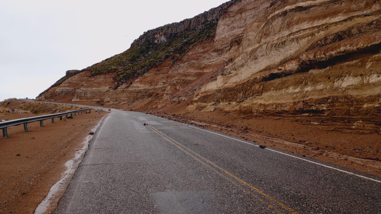 Derrumbe en Cuesta de la Rinconada: Ruta 40 transitable con precaución.