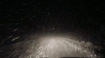 Imagen de Nieve en la Ruta 40, entre Bariloche y El Bolsón: recomiendan no transitar de noche