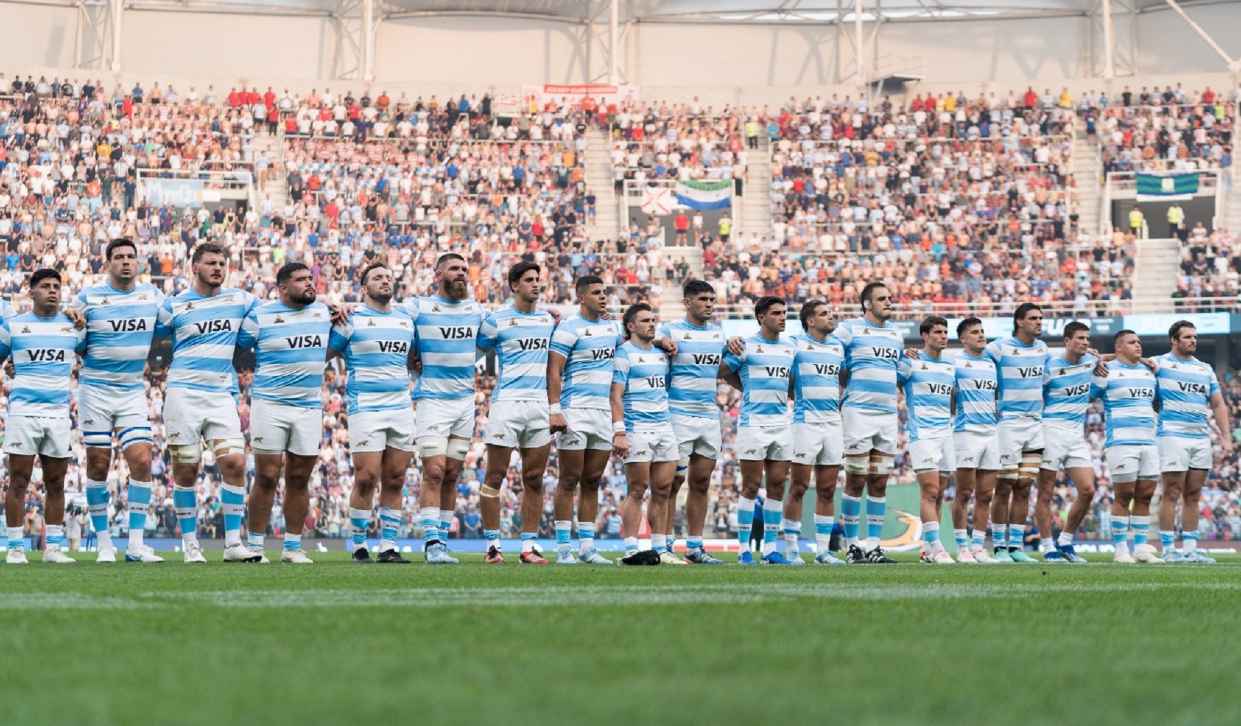 Los Pumas enfrentarán a Sudáfrica por el Rugby Championship.