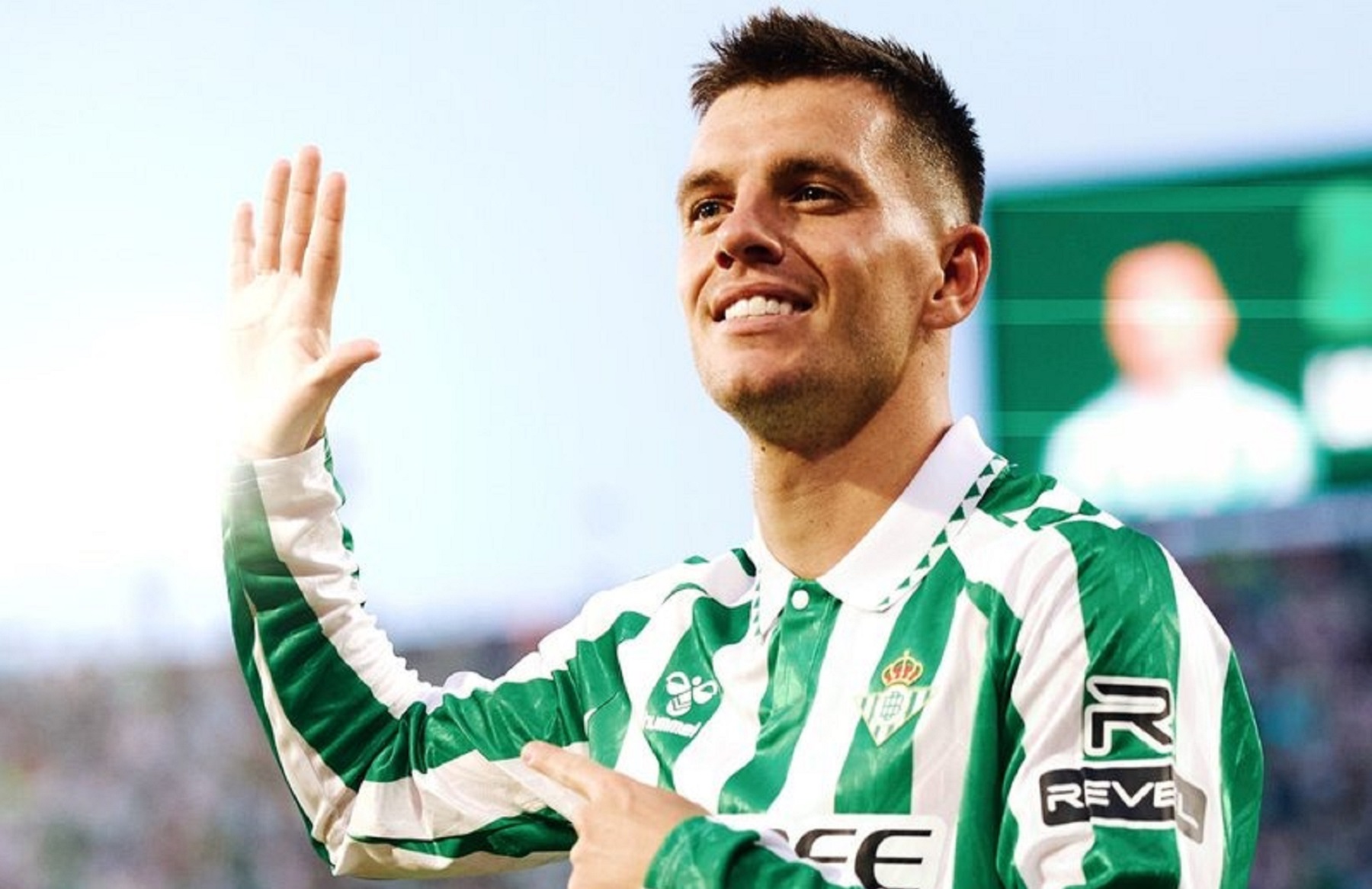 Giovani Lo Celso volvió a marcar con la camiseta del Real Betis.